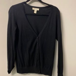 Simple black sweater